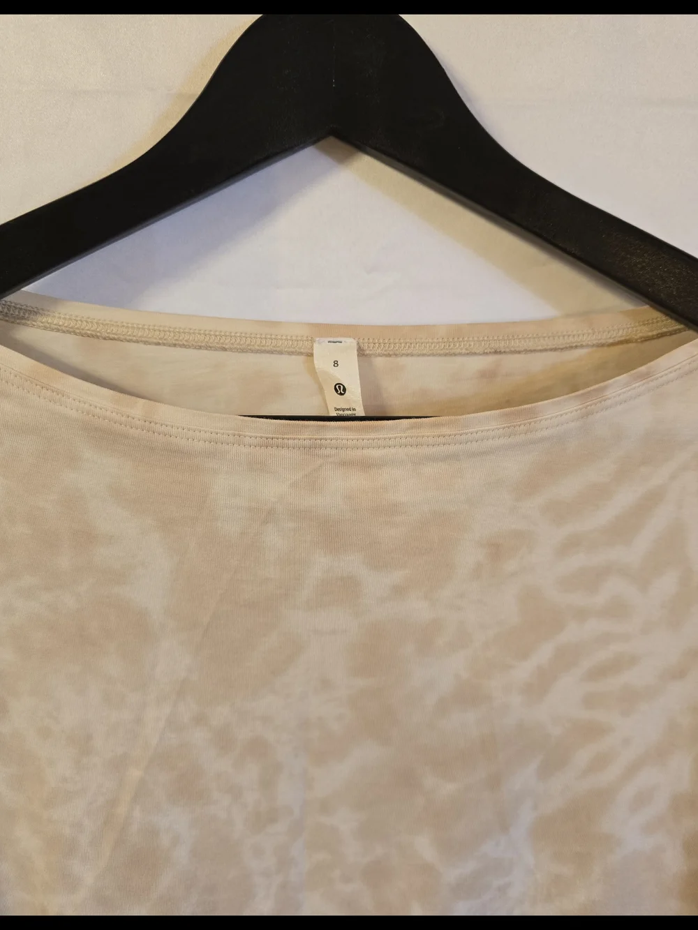 Lululemon Back in Action Long-Sleeve Shirt Marmoleado Tie Dye